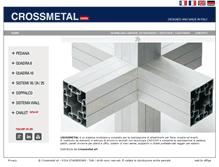 Tablet Screenshot of crossmetal.it